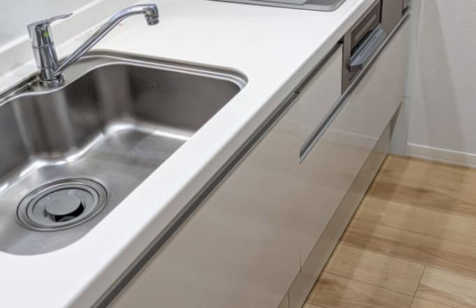 システムキッチン改修工事の写真