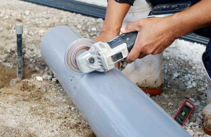 配管工事の写真